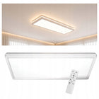 Plafon LED prostokątny z pilotem+backlight 24W nightlight LightLogic PLAF02 lampa sufitowa, oświetlenie do pokoju