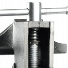 IMADŁO ŚLUSARSKIE 150 MM OBROTOWE Z KOWADŁEM 360 10kg BLACK SOLID zacisk warsztatowy do mocowania elementów, rozstaw