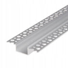 Profil XL 17mm aluminiowy do taśm LED płyt karton-gips KG klosz mleczny 3m do zabudowy gipsowej, rozpraszacz światła