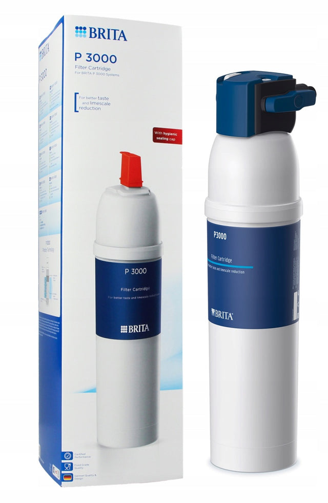 Wkład filtr wody Brita OnLine Active Plus P3000 do baterii kuchennej, wymienny element uzdatniania, wydajność do 3400 litrów rocznie