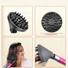 Dyfuzor Do Nasadek Dyson Airwrap Styler HS01 HS03 HS05 Suszarka Do Włosów osłona srebrny/szary lokówka