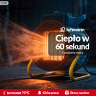 NAGRZEWNICA ELEKTRYCZNA DMUCHAWA FARELKA GRZEJNIK MOCNA Z TERMOSTATEM 3000W grzewcza
