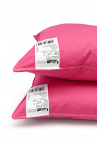 2x Poduszka 40x40 cm PIERZE 2 SZTUKI DWUPAK RÓŻ jaśki do spania, wypełnienie z piór 350 g