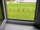 Moskitiera na wymiar do okna aluminiowa gotowa złożona siatka przeciw owadom, ochrona przed komarami do 100 x 140 cm