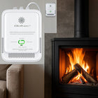 Czujnik gazu LPG Propan-Butan Qoltec Certyfikat EN50194 230V Alarm 85dB LED detektor wycieku, do domu, sygnalizacja