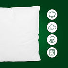 Wendre Poduszka Cotton Percale 70x80, bawełniana, puszysta, miękka, wygodna do spania, włókna silikonowe, certyfikat