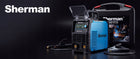 Spawarka inwertorowa MMA 161 LCD Elektrody TIG Lift 150A Sherman + walizka prostownik spawalniczy, 230 V, cykl pracy