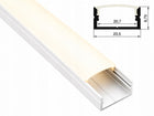 Profil do taśmy LED Aluminiowy Nawierzchniowy Szeroki 20mm Anodowany 2m listwa, kanał montażowy do pasków świetlnych