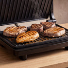 Grill elektryczny kontaktowy opiekacz toster do kanapek panini mocny 1600W nominalna