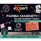 Farba magnetyczna Podkładowa ścienna do Magnesów Tablicowa Szara 750ml akrylowa matowa do drewna i mebli