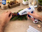 PISTOLET DO KLEJU NA GORĄCO KLEJARKA 100W + KLEJ WKŁADY 11MM MOCNY TECHTOOL aplikator termotopliwy do rękodzieła i