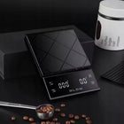 Elektroniczna waga kuchenna do kawy precyzyjna 3000g/0,1g LCD timer baterie z tarowaniem, odliczanie, czarna, 3 kg