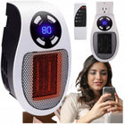 Mini grzejnik elektryczny do kontaktu mocny handy heater farelka ogrzewacz ceramiczny termowentylator z termostatem i