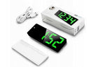 Zegar elektroniczny cyfrowy LED zegarek budzik termometr stojący+ kabel USB 2.5 cm