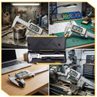 Suwmiarka Elektroniczna Warsztatowa stalowa Cyfrowa dokładna 0-150mm etui miernik z wyświetlaczem LCD do pomiaru