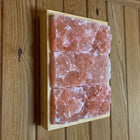 Lampa solna Panel solny do Sauny Sól Himalajska 22,5x32,5cm ścianka z cegieł solnych, do kabiny fińskiej, dekoracja