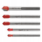Wiertła do ceramiki i szkła 4-8 mm w pudełku (5 szt.) Milwaukee 4932479948 glazury, płytek, spiralne, chwyt