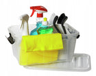 Pojemnik z pokrywą do przechowywania home BOX 15l uniwersalny organizer bezbarwna plastikowa kuweta na drobiazgi i