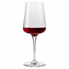 Kieliszki do czerwonego wina infinity krosno 6szt duże nowoczesne merlot szkło, 580 ml, bezbarwne, można myć w zmywarce