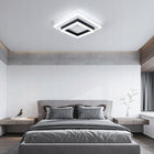 Lampa Sufitowa LED Plafon Czarny Kwadratowy Natynkowy 30W 6500K oprawa przysufitowa do wnętrz, zintegrowane źródło