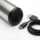 Spieniacz do mleka ręczny elektryczny ubijaczka do piany kawy jajek USB 2W1 mikser do cappuccino, kakao, czarny 400 ml