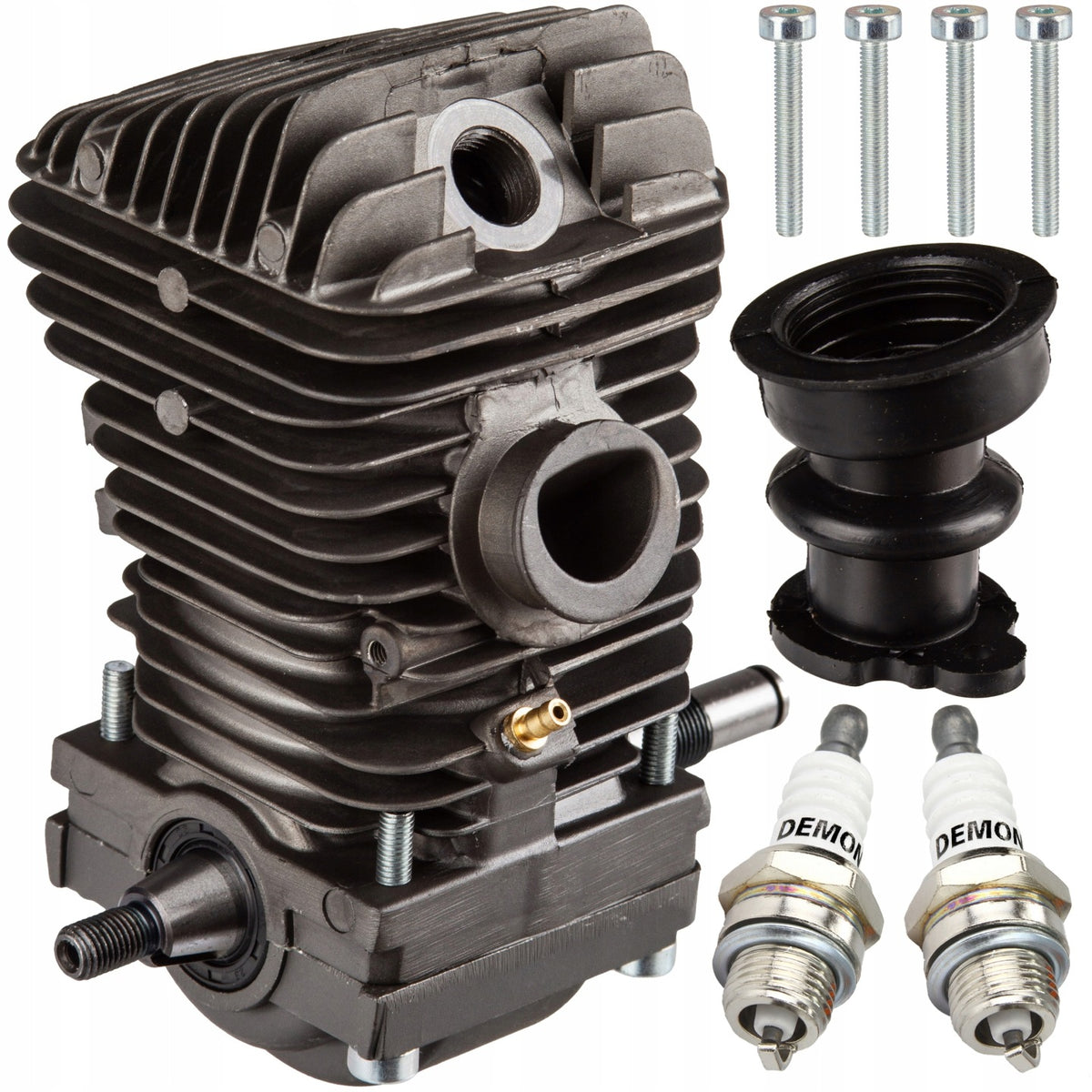 Cylinder do pilarki stihl 023 025 MS230 MS250 z wałem kompletny 2 x świeca
