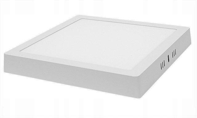 Panel plafon LED natynkowy sufitowy 18W kwadrat CCD oprawa oświetleniowa biała 20,5 x 20,5 cm ze zintegrowanym źródłem światła