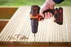 Wiertarko Wkrętarka udarowa 18V 40Nm korpus Black Decker BDCHD18N bezprzewodowa do wiercenia i wkręcania, silnik