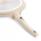 PATELNIA do NALEŚNIKÓW Indukcja Gaz PANCAKES Konighoffer Creamy Marble 28cm placki, omlety, powłoka nieprzywierająca
