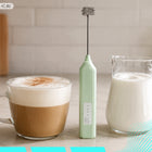 Spieniacz do mleka kawy elektryczny ręczny mocny ubijaczka USB 3 tryby 2w1 mieszadło do cappuccino i latte, dwie