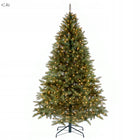 CHOINKA SZTUCZNA ŚWIERK KAUKASKI 220 cm naturalny gęsta PREMIUM STOJAK 201 - 220 cm zielony