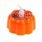 ŚWIECZKI DYNIE LED HALLOWEEN LAMPIONY DEKORACJE ZESTAW 12SZT NA BATERIE ozdoba jesienna, dekoracja stołu, z tworzywa