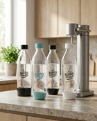 Butelki bubblyfresh do Saturatora Sodastream 3x Czarna 1l