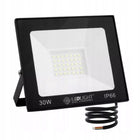 Halogen LED 30W naświetlacz z czujnikiem ruchu PIR slim IP66 roboczy zimny lampa zewnętrzna 2500 lm 6500 K do ogrodu i