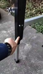 Podest roboczy aluminiowy 115x45 na schody regulowana wysokość kontrakt pomost do prac remontowych, udźwig 150 kg, 2