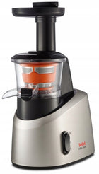 Wyciskarka wolnoobrotowa tefal infiny press ZC255B do owoców i warzyw, prasa do soków, pionowa, 200 w, 0,8 l, płynny