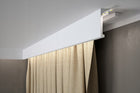 Listwa przysufitowa karniszowa Mardom Decor QL026T 4,1 x 10 dł. 200cm maskownica szyny sufitowej, osłona karnisza z