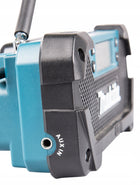 Makita Radio budowlane Odbiornik radiowy akumulatorowe 12V 10,8V CXT MR052 do warsztatu i na budowę, kompatybilny z