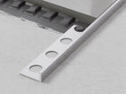Profil aluminiowy licowy srerbrna anoda 8mmx270cm listwa wykończeniowa do płytek, cokół, narożnik
