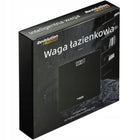 Waga łazienkowa revolution 180kg szklana LED slim design precyzyjna elektroniczna czarny