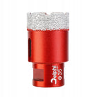 OTWORNICA DIAMENTOWA KORONKA DO GRESU M14 ZESTAW ⌀ 6,8,10,35,68 mm ADAPTER wiertło do betonu, cegły, ceramiki, drewna
