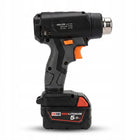 OPALARKA HOLDX AKUMULATOROWA DO BATERII MILWAUKEE M18 V18 BEZPRZEWODOWA pistolet na gorące powietrze 330°C 18 V