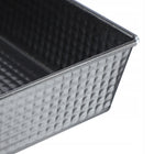 Blacha forma do pieczenia ciasta blaszka prostokątna XXL zestaw blach 3szt metalowe naczynia do wypieków 40x25,5x6,5 cm