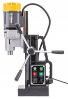 Wiertarka MAGNETYCZNA Gwintarka 2100W 50mm MT3 MT2 do wiercenia w betonie, 600 obr/min, zasilanie 230 V, uchwyt zębaty
