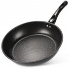 Patelnia granitowa nieprzywierająca do smażenia duszenia basic line 28 cm kuchenki gazowe, elektryczne i ceramiczne