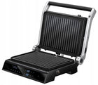 Grill elektryczny kontaktowy panini składany MPM PSC-140/B czarny 2200 w nominalna
