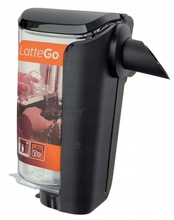 Pojemnik na mleko do ekspresu LatteGo Latte Go Philips dzbanek do spieniania, czarny, akcesorium do kawy