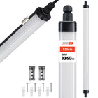 Lampa Sufitowa LED 120cm Do Garażu IP65 28W 3360lm Oprawa Hermetyczna slim warsztatowa, magazynowa, do hali, barwa