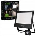 HALOGEN LED z czujnikiem ruchu naświetlacz lampa 100W 4500K ZEWNĘTRZNY IP65 reflektor ogrodowy biały neutralny 8000 lm