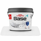 Farba elewacyjna fasadowa do malowania ścian zewnętrzna 2,7l biała mat base akrylowa na beton, wydajność 10 m²/l